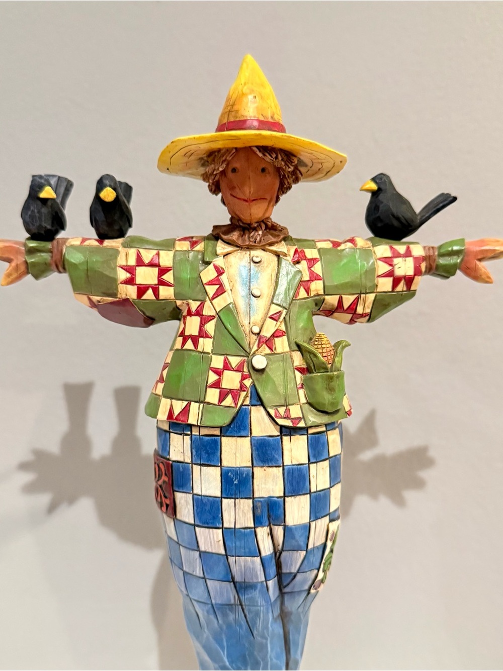 Jim Shore Scarecrow w/Crows “Keeping Watch” Figurine Item#C4002856 - Picture 2 of 8